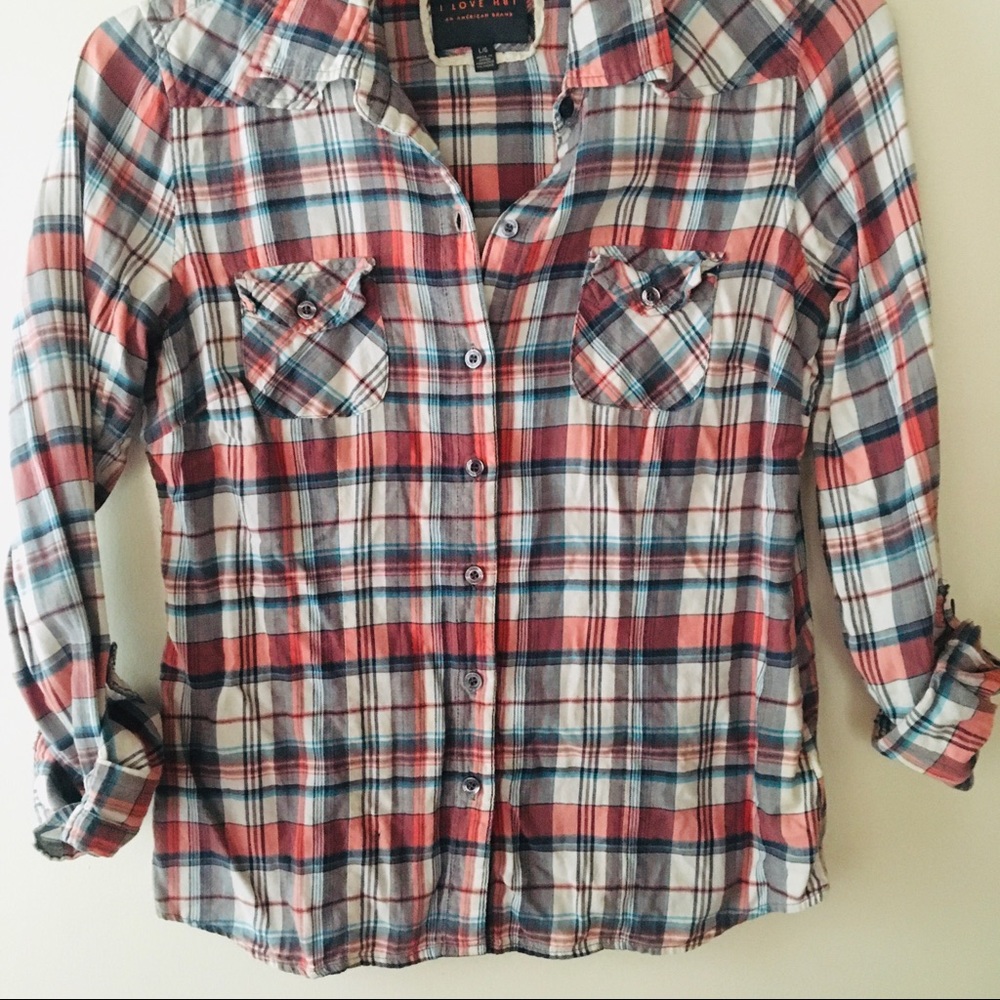 An American brand flannel shirt